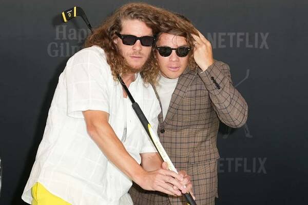 Blake Anderson, Adam Devine at the "Happy Gilmore 2" New York Premiere