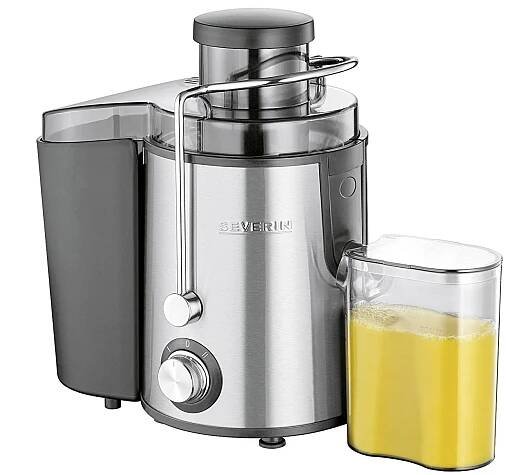 Odšťavňovač SEVERIN 400W stříbrný/černý