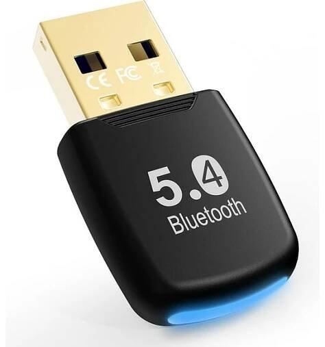Bluetooth adaptér PC, RENGOGA 5.4 USB Bluetooth adaptér EDR...