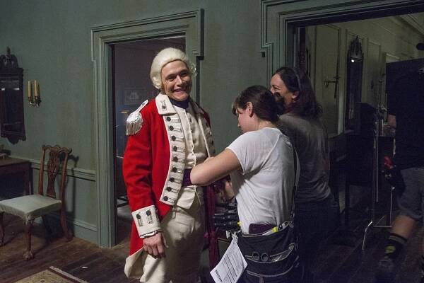 Zvrat: Washingtonovi špioni - Myšlenky svobodného muže - Z natáčení - Burn Gorman