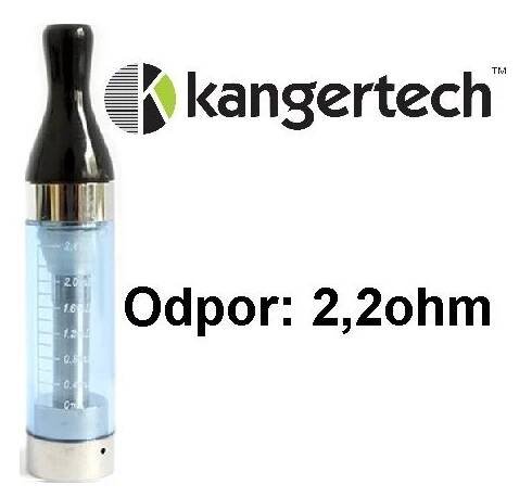 Kangertech CC/T2 clearomizér 2,4ml 1,8ohm modrý