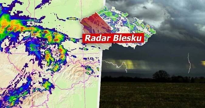 Silné bouřky řádily v Česku! Kroupy a vichr až 105 km/h. Zasahují hasiči, sledujte radar Blesku