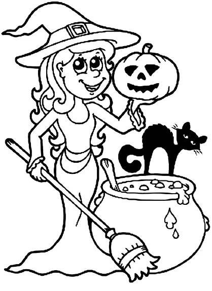 Čarodějnice na Halloween
