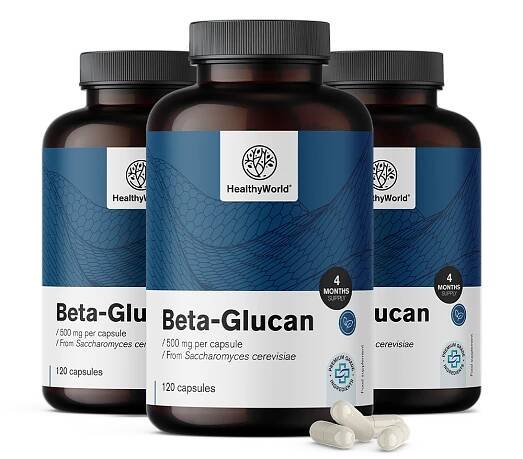 3x Betaglukan 500 mg