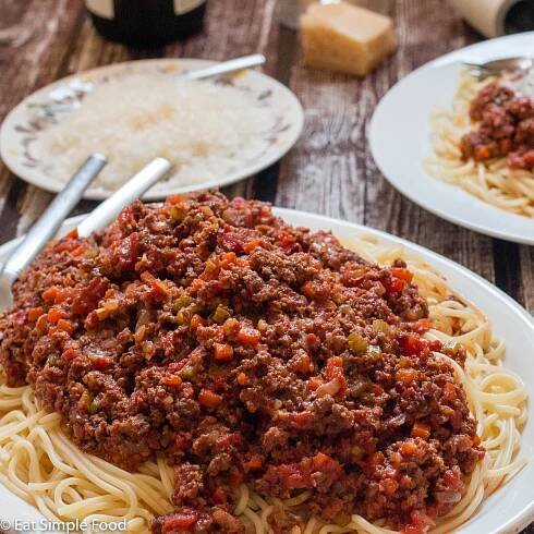 Traditional Beef Bolognese