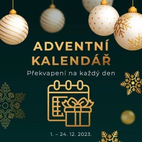 Adventní kalendář : Slevy každý den až do Vánoc