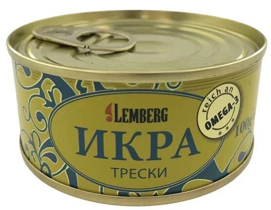 Kaviár tresky „Lemberg“ 100 g.