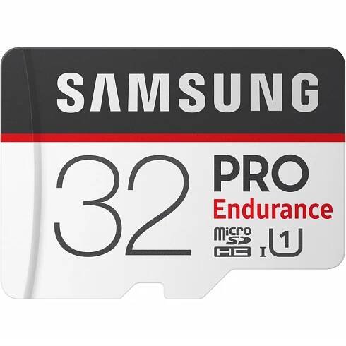 Samsung micro SDHC karta 32GB PRO Endurance + SD adaptér