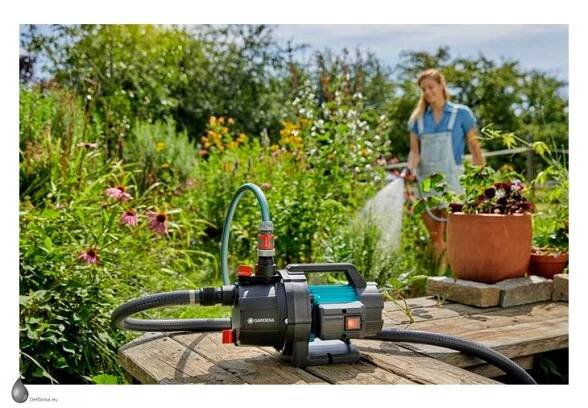 Čerpací sada - zahradní čerpadlo GARDENA 3000/4 - Dešťovka.eu