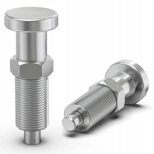 INDEXOVACÍ PÍSTEK ARETAČNÍ ČEPY ZAJIŠŤOVACÍ KOLÍK NEREZOVÝ M12x1,5 6mm INOX