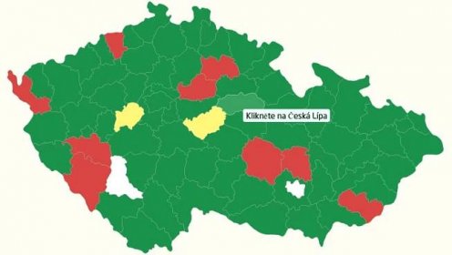 TEST: Kliknete správně na všechny okresy ČR? Je jich 76