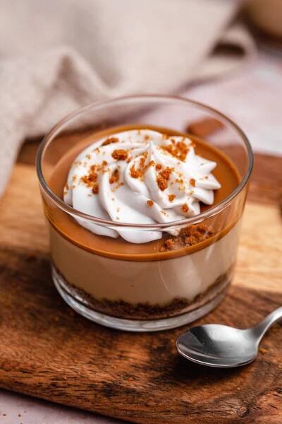 Lotus Biscoff cheesecake do skleničky
