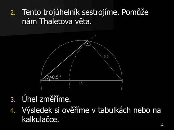 PPT - GONIOMETRICKÉ FUNKCE PowerPoint Presentation, free download - ID:4307197