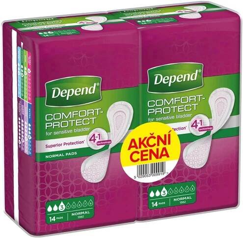 Depend Normal Duopack 2 x 14 ks