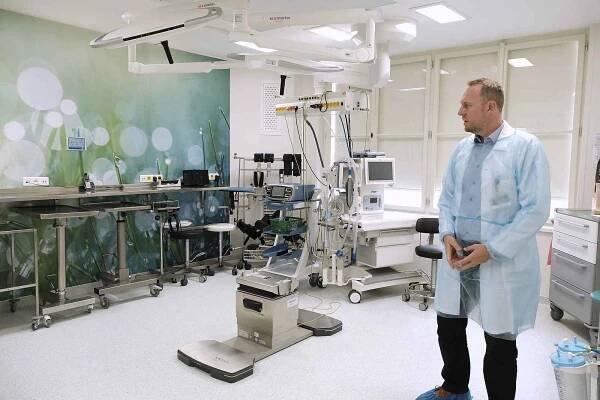 Otevření zrekonstruované gynekologicko-porodnické kliniky Fakultní nemocnice Královské Vinohrady.
