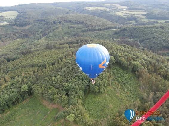 Červen 2022 - Vyhlídkové lety horkovzdušným balonem