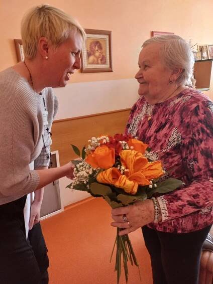 Narozeninová gratulace – Domov sociálních služeb Meziboří