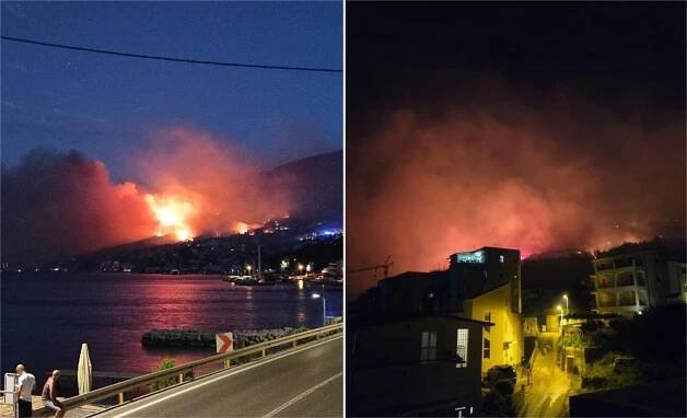 Vatrena stihija ne jenjava, buktinja prijeti kućama: "Držite se ljudi!"