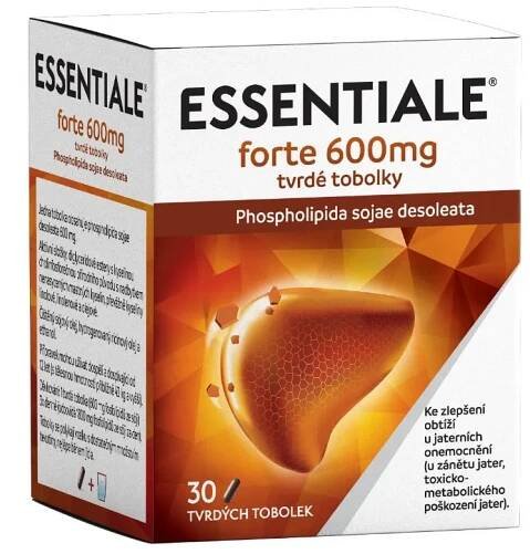 Essentiale Forte 600 mg, 3x 30 cps.