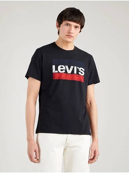 Levi's® Černé pánské tričko Levi's®