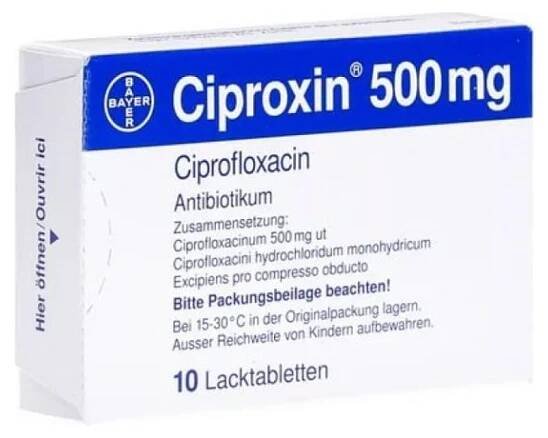 Ciproxin 500 Bayer