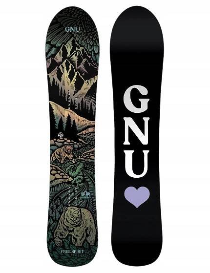 Snowboard Gnu Free Spirit 148