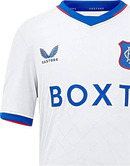 Dětský dres s krátkým rukávem Castore Rangers FC 2024/25, hostující