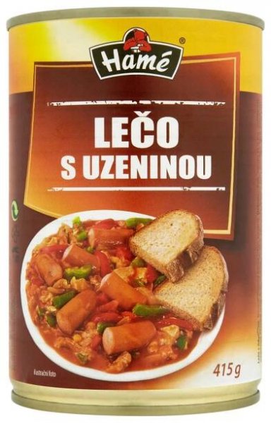 Hamé Lečo s uzeninou 415g v akci