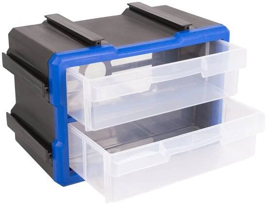 Plastový organizér, 2 boxy - MW1802