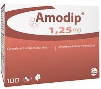 AMODIP 1,25mg tablety pro kočky