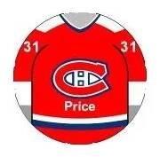 Stolní hokej Pelisport Potisk Montreal Canadiens verze 2 - tmavá