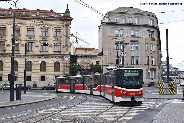 Fotografie ČKD Tatra KT8D5.RN2P 9096 Dopravní podnik hl. m. Prahy
