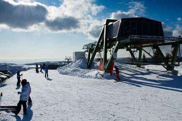 Ski areál Neklid - Boží Dar - informace a mapa