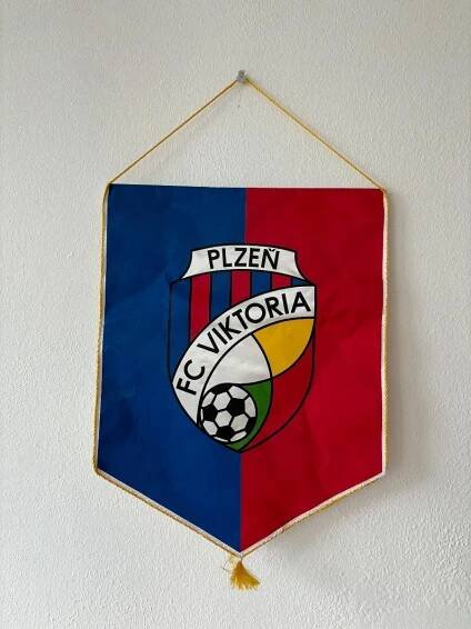 Vlajka FC Viktoria Plzeň