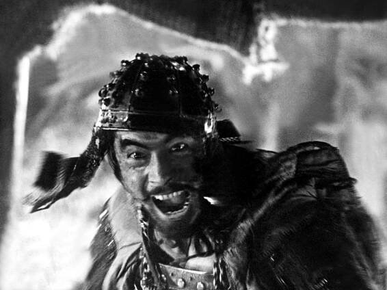 THE SEVEN SAMURAI, (aka SHICHININ NO SAMURAI), Toshiro Mifune, 1954