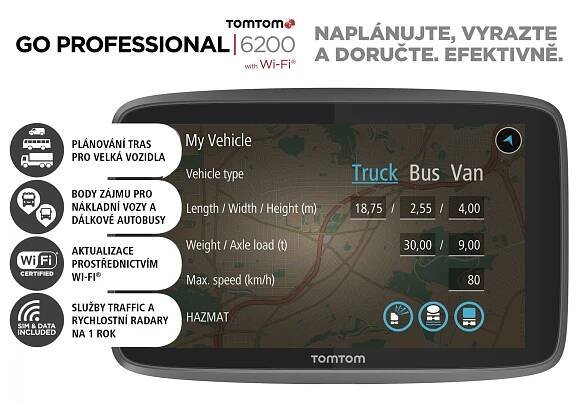 TomTom GO Professional 6250 EU