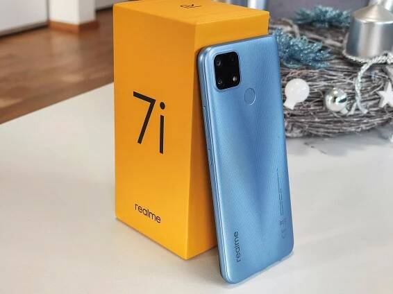 realme 7i zada