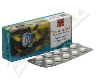 Thiamin tbl.30x50mg Galmed