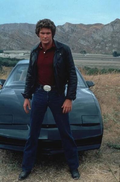 ...se proháněl na televizních obrazovkách ve slavném seriálu Knight Rider.