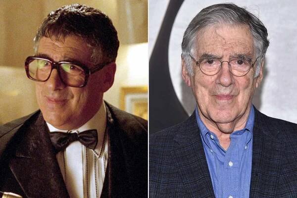 Elliott Gould as Rueben in 'Ocean's Eleven'; Gould at the 'You People' premiere in L.A. in 2023