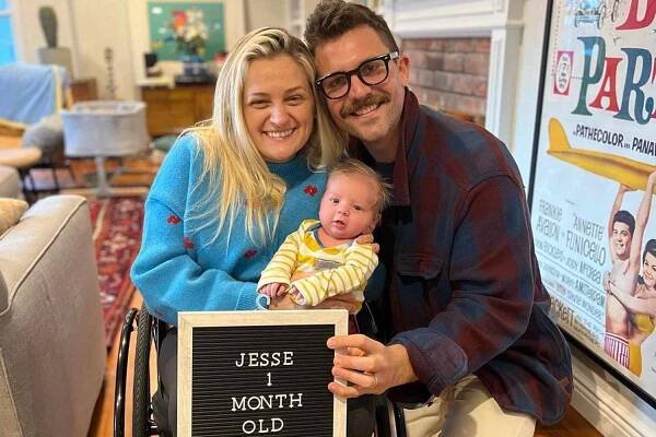 Glee Alum Ali Stroker and Husband David Perlow Welcome First Baby Together: 'We Are So Lucky'