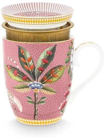 Pip Studio La Majorelle sada na čaj, růžová