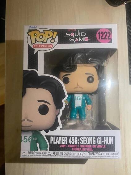 Funko POP Player 456: Seong Gi-Hun 1222 Squid game