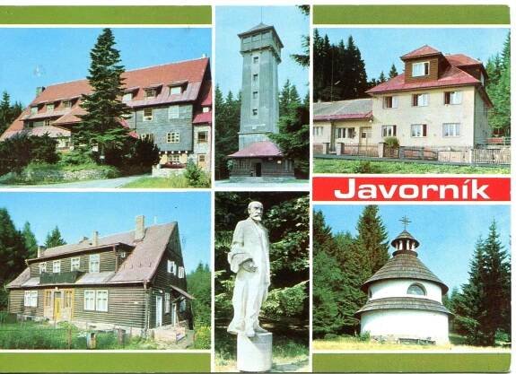Javorník  - Pohlednice místopis