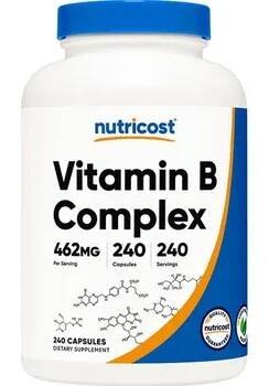 Nutricost Vitamin B Complex (240 Kapsla)