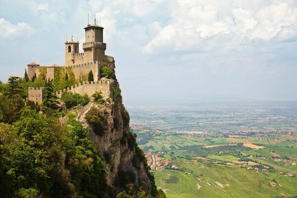 San Marino Castle, also known as Guaita or Rocca or First Tower.
