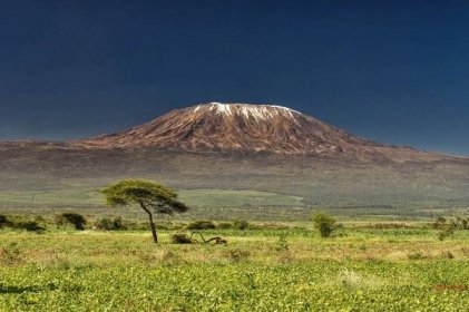 Kilimandzaro Nejvyssi Africka Hora Cesta Na Strechu Afriky 100