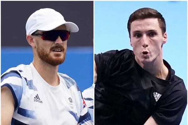 Jamie Murray and Joe Salisbury(Mike Egerton/John Walton/PA)