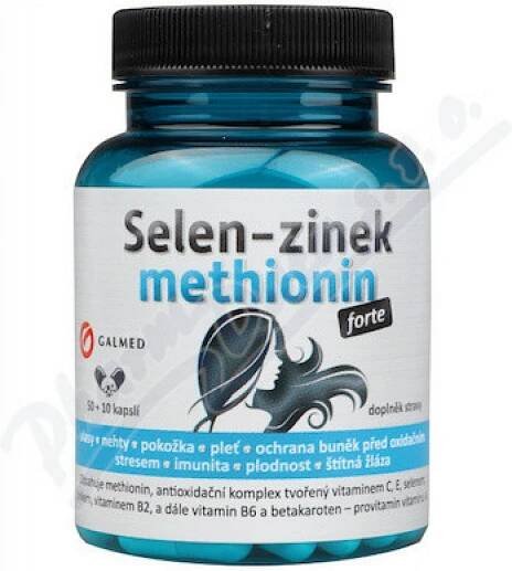 SELEN ZINEK METHIONIN FORTE GALMED 50+10 TBL