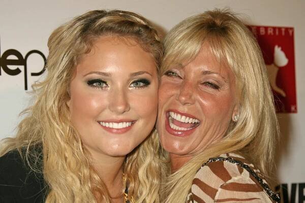 Hayley Hasselhoff and Pamela Bach at a charity event